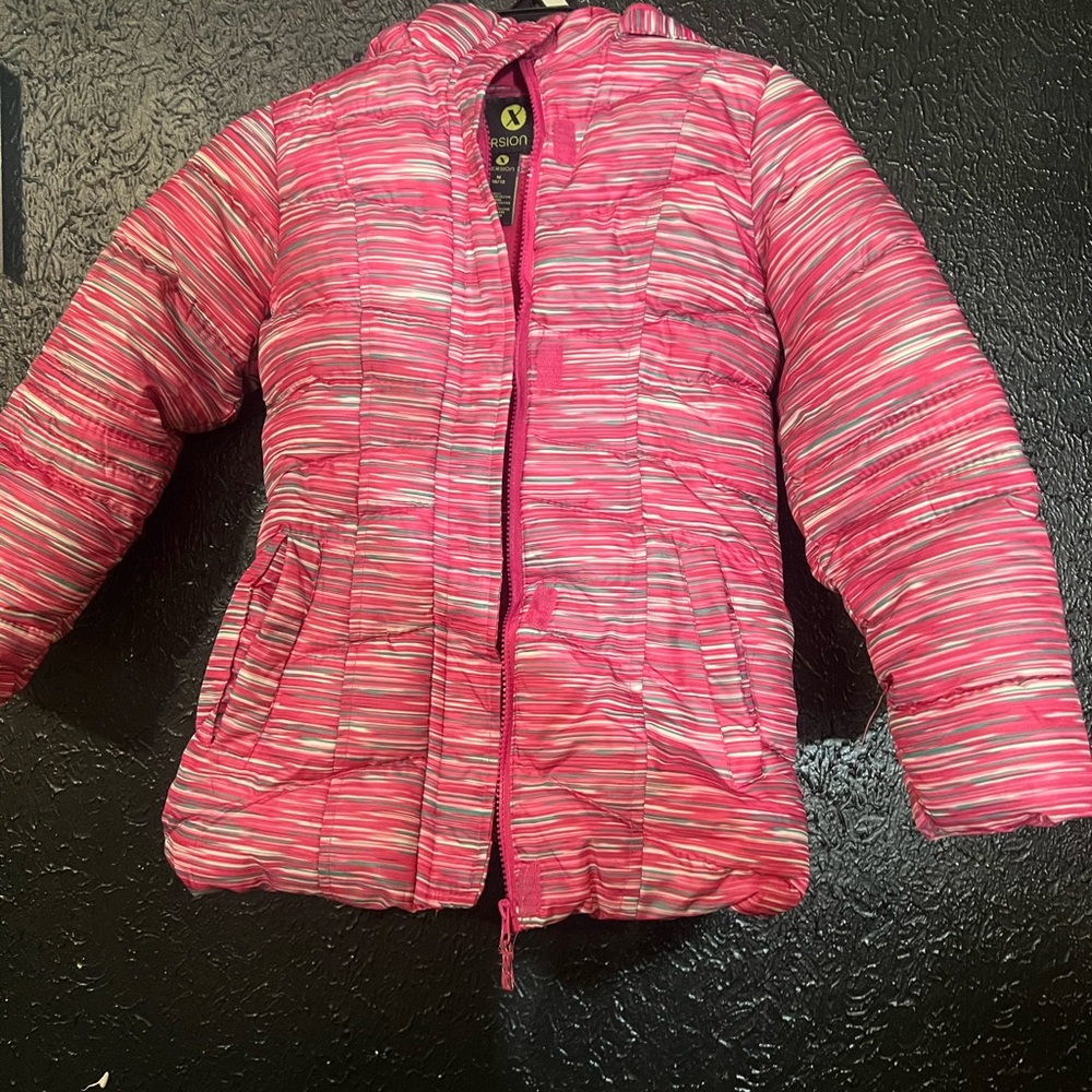 Girls size 8 puffer jacket